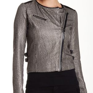 Nue 19.04 Paris Vauban Designer Textured Jacket, NWT